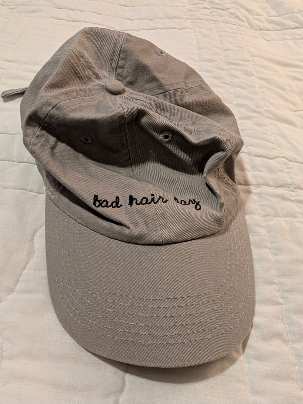 Unbranded Men’s Beige 'bad hair day' Baseball Cap